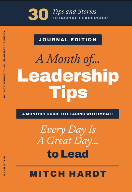 A Month of Leadership Tips - Journal Edition
