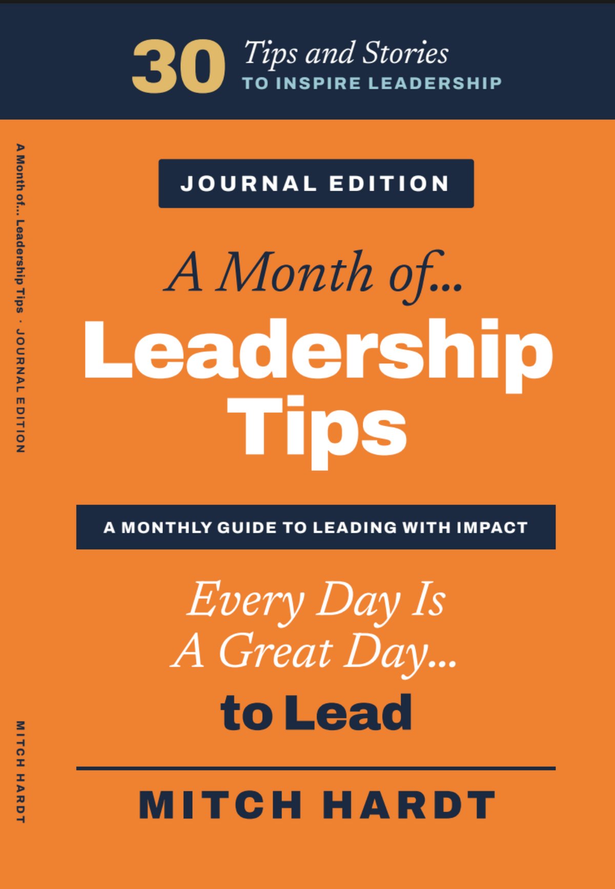 A Month of Leadership Tips - Journal Edition